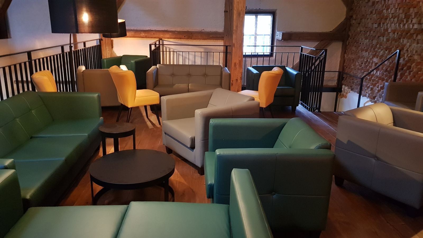 Sitzecke in der Lounge